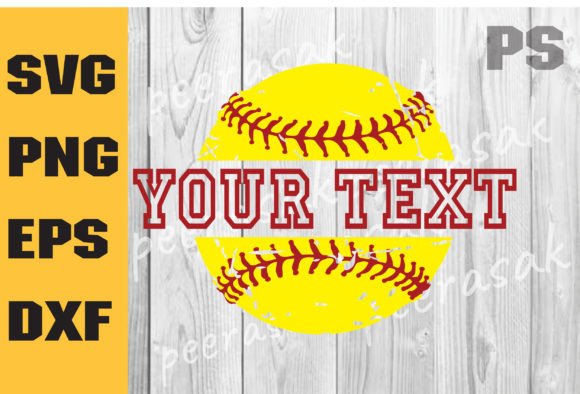 A Designer's Take on the Softball SVG Files, Sports Mom Design