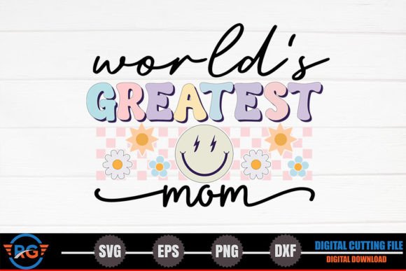 A Retro Mother's Day Embroidery Design for Real Projects