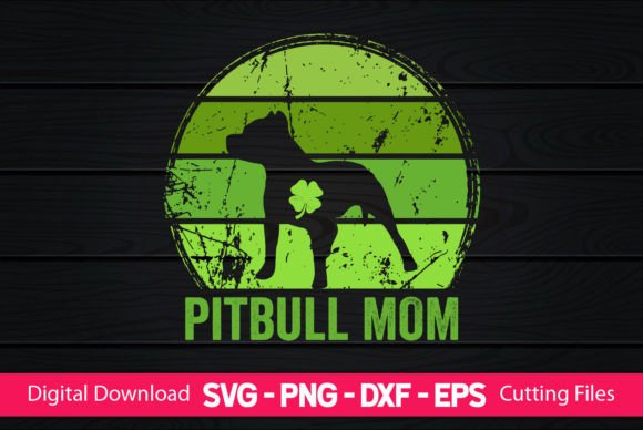 An Embroidery Designer's Review of the Pitbull Mom St Patrick's Day Design