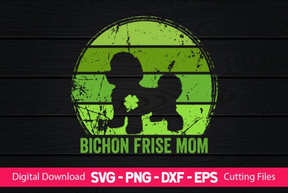 Bichon Frise Mom St. Patrick's Day Embroidery Review