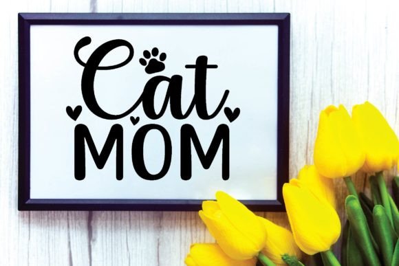Evaluating Mother's Day Cat Mom SVG for Embroidery